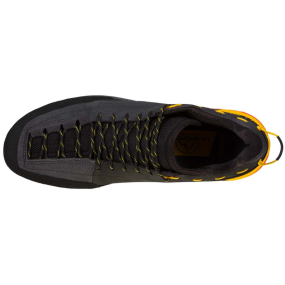 Chaussures d'approche La Sportiva "Tx Guide Leather Carbon/Yellow" - Homme