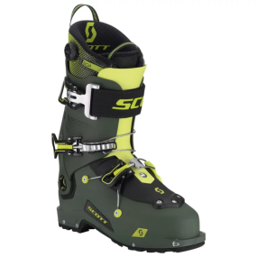 Chaussure de ski Scott "Freeguide Carbon Green/Yellow" - Homme