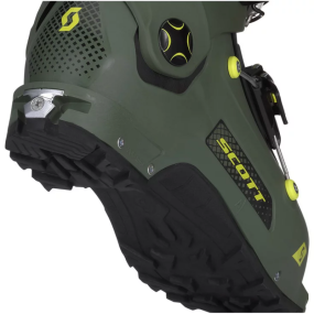 Chaussure de ski Scott "Freeguide Carbon Green/Yellow" - Homme