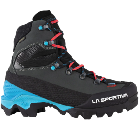 Chaussures d'alpinisme La Sportiva "Aequilibrium LT Woman GTX Black/Hibiscus" - Femme
