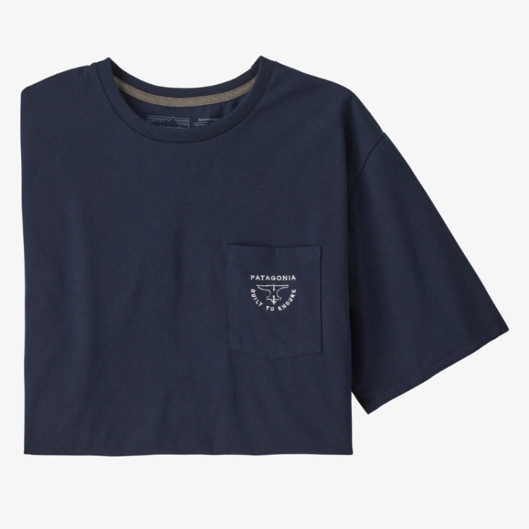 Tee-shirt Patagonia "Forge Mark Crest Pocket Responsibili-Tee" - Homme