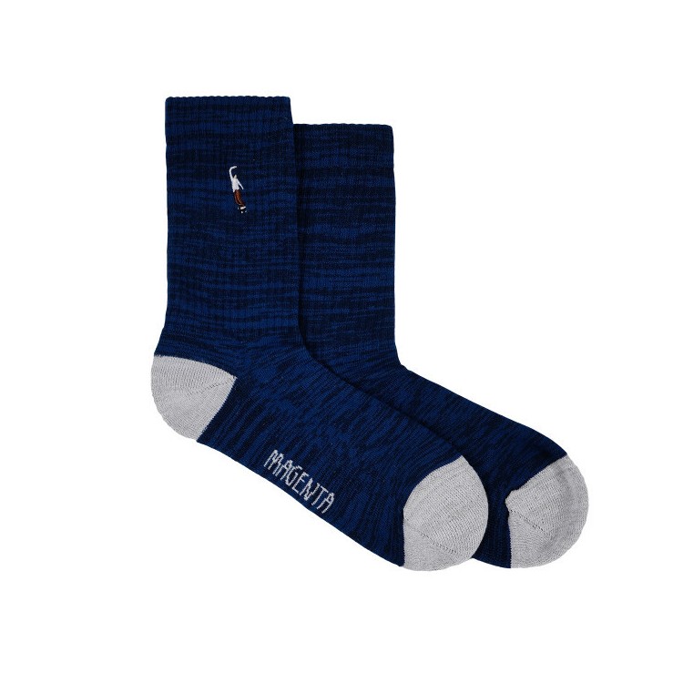 Magenta Chaussettes "Pws" Navy