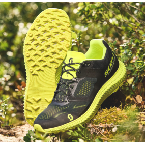 Chaussures de Trail Scott "Kinabalu Ultra RC Black/yellow" - Homme