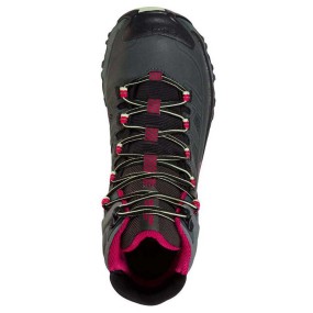 Chaussures de randonnée La Sportiva "Ultra Raptor II Mid Leather Wide GTX Charcoal/Cerise" - Femme