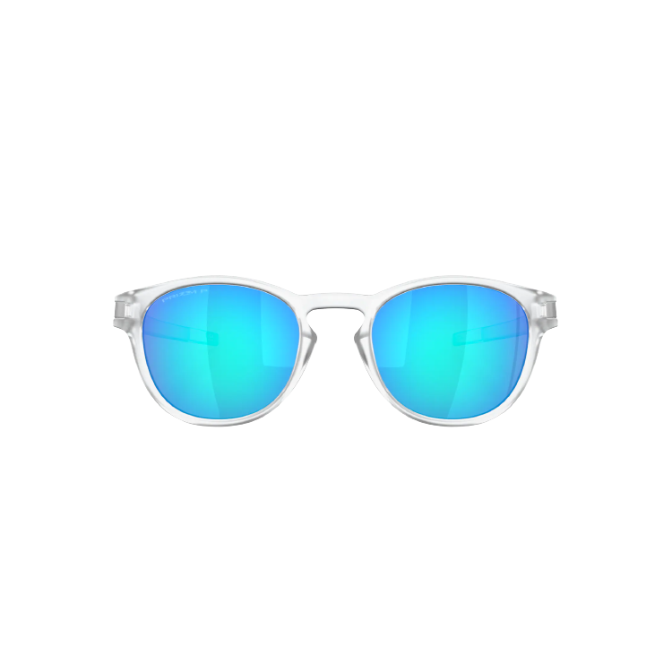 Lunette de soleil Oakley "Latch Verres Prizm Sapphire Polarized,  Monture Matte Clear"