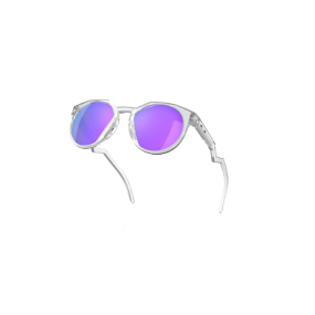 Lunette de soleil Oakley "HSTN Verres Prizm Violet,  Monture Matte Clear"