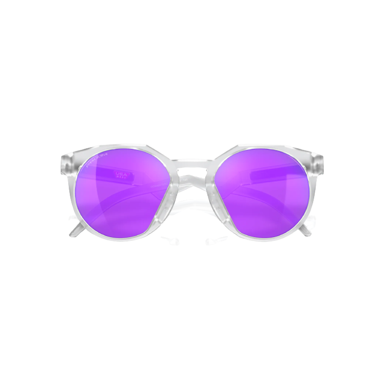Lunette de soleil Oakley "HSTN Verres Prizm Violet,  Monture Matte Clear"