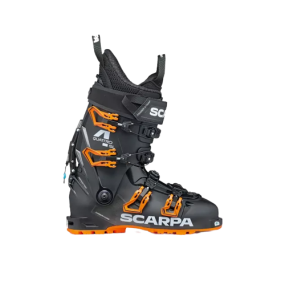 Chaussures de ski de randonnée Scarpa "4-Quattro SL Black/orange" - Homme