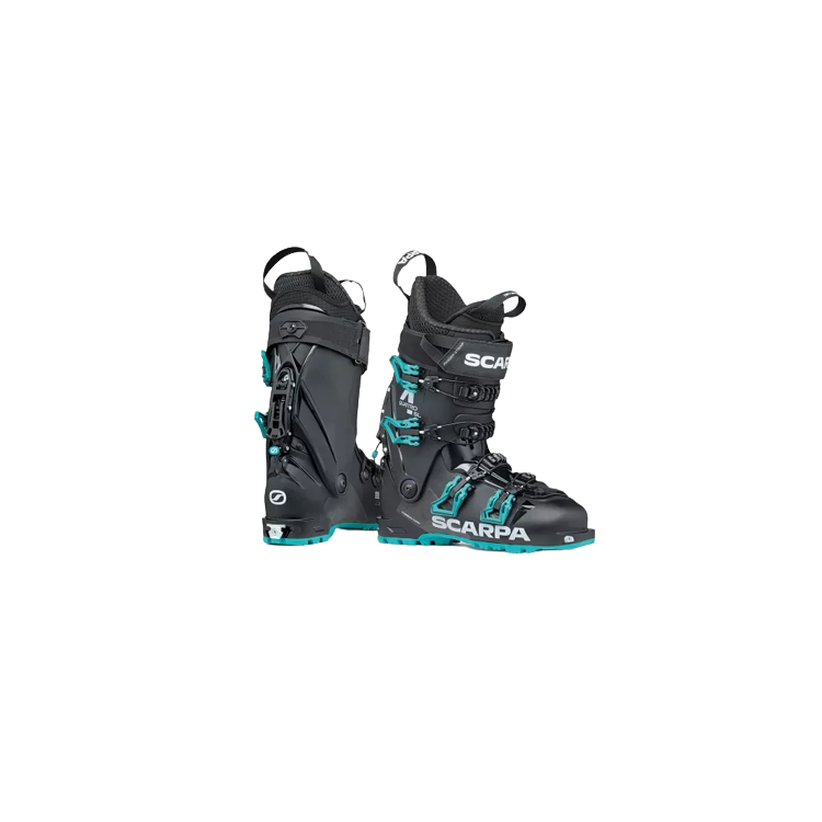 Chaussures de ski de randonnée Scarpa "4-Quattro SL Wmn Black/Lagoon" -  Femme Taille 24