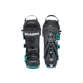 Chaussures de ski de randonnée Scarpa "4-Quattro SL Wmn Black/Lagoon" - Femme