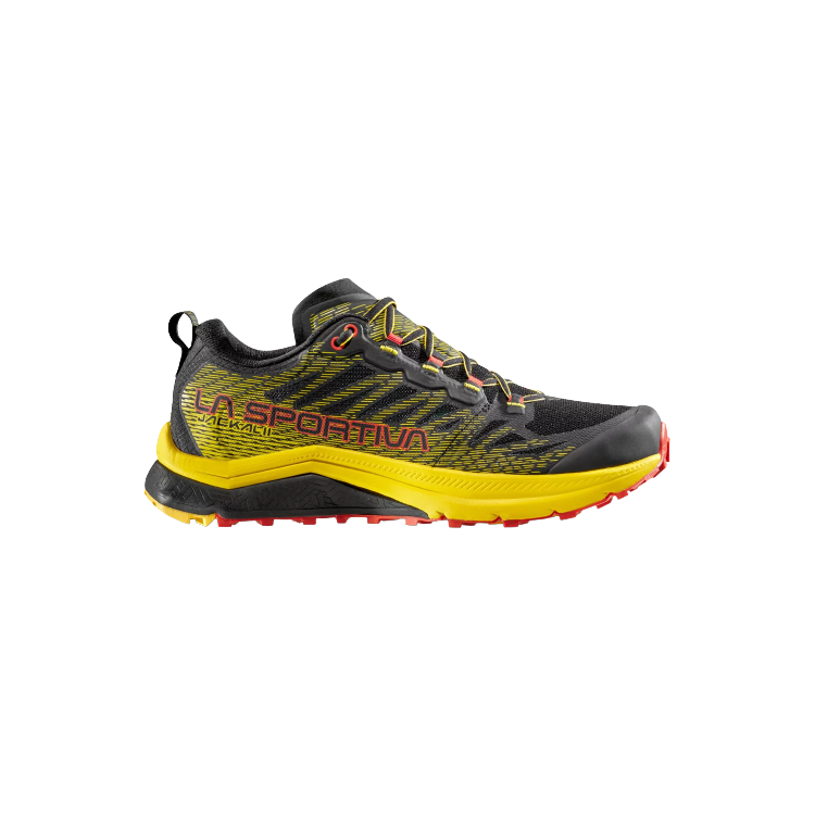 Chaussures de trail La Sportiva "Jackal II Black/Yellow" - Homme Taille 42,5