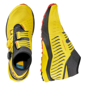Chaussures de trail La Sportiva "Jackal II Boa Yellow/Black" - Homme