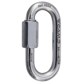 Maillon rapide ovale Camp "OVAL QUICK LINK STEEL 10 MM"