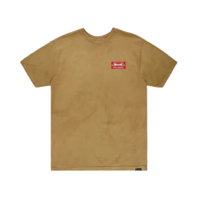 Tee-shirt Etnies Independant "WASH T-SHIRT (TOBACCO)"