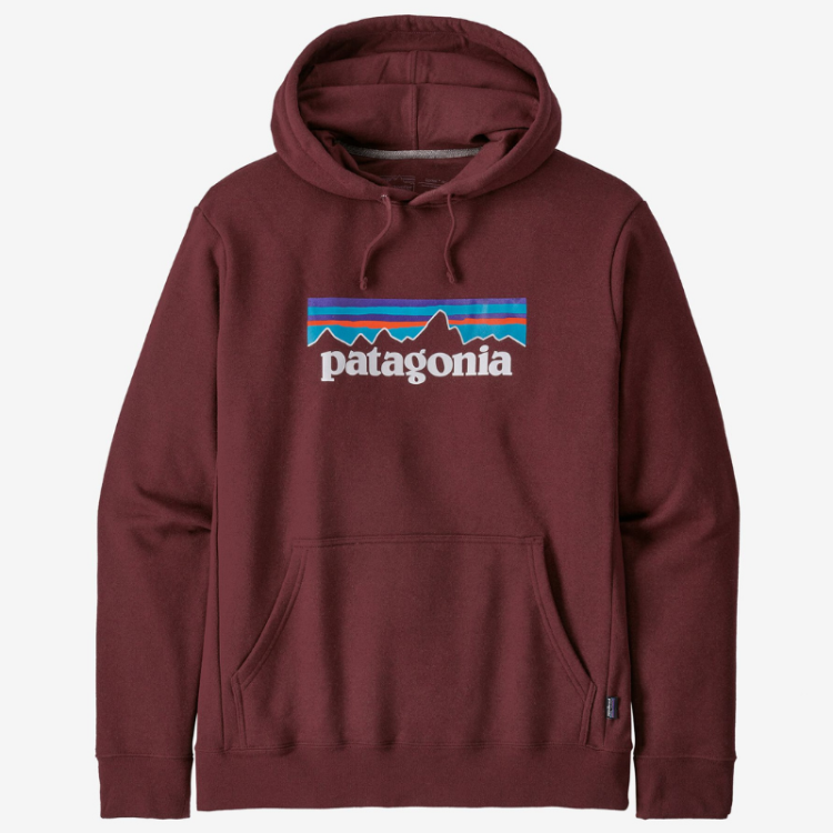 Sweat Patagonia "P-6 Logo Uprisal Hoody" - Homme Taille S Couleur Violet