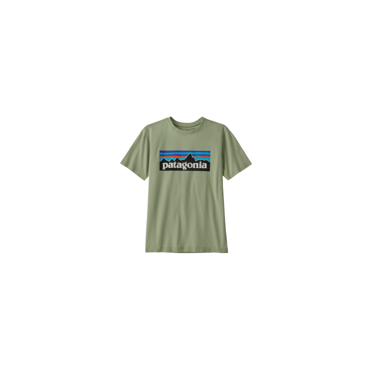 Tee-shirt Patagonia "Regenerative Organic Certified Cotton P-6 Logo T-Shirt" - Enfant