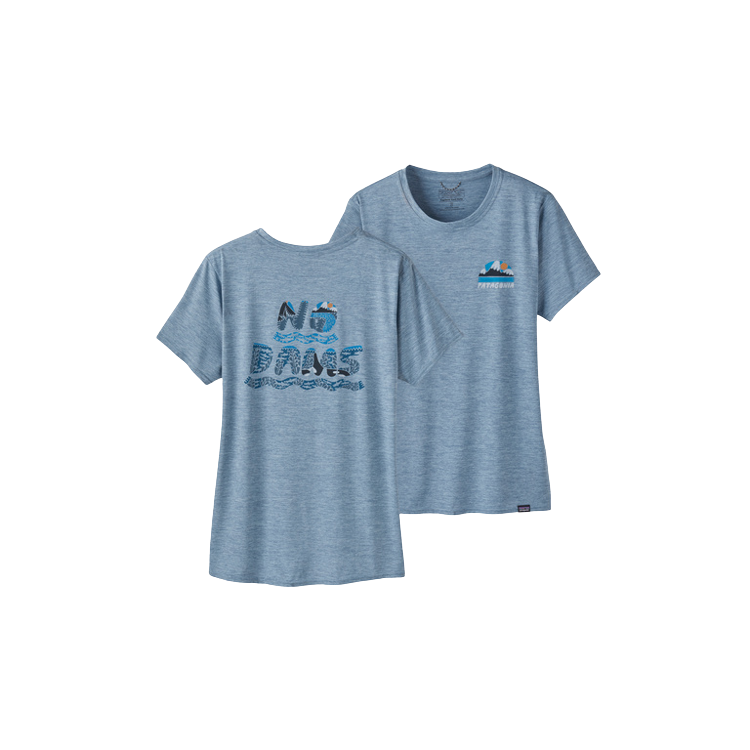 Tee-shirt Patagonia " Capilene Cool Daily Graphic Shirt - Waters" - Femme