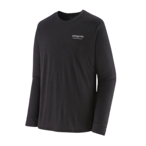 Tee-shirt Patagonia "L/S Capilene Cool Merino Graphic Shirt" - Homme