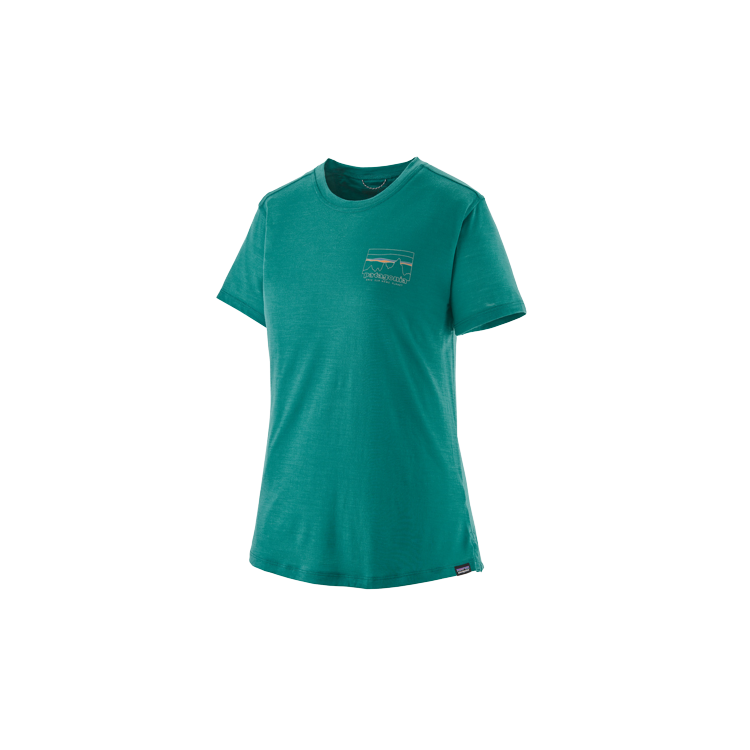 Tee-shirt Patagonia "Capilene Cool Merino Graphic Shirt" - Femme