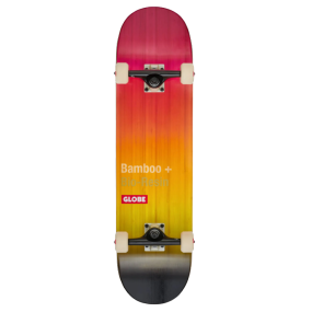 G3 Bar - Bamboo/Pink Black Fade - 8.25" Complete Skateboard