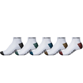 Chaussettes Globe "Ingles Ankle Sock 5 Pack"