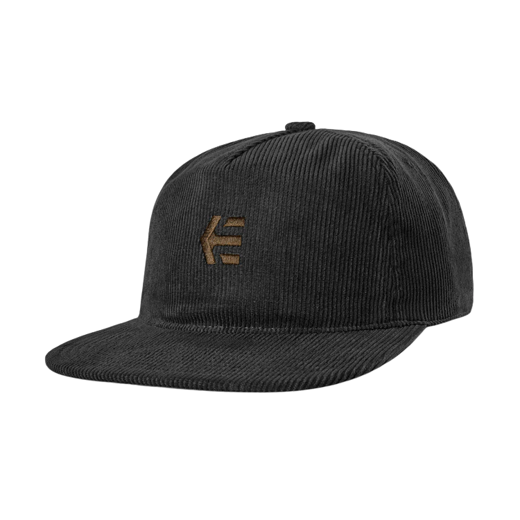 Casquette Etnies "ARROW CORD STRAPBACK HAT" Couleur Noir