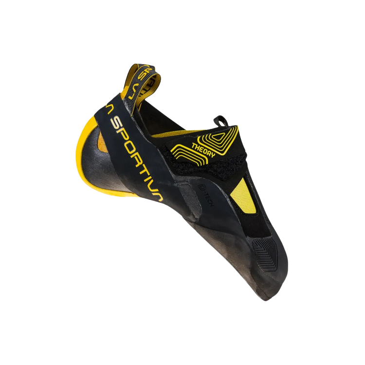 Chausson d'escalade La Sportiva "Theory Black/Yellow" - Homme