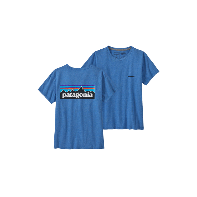 Tee-shirt Patagonia "P-6 Logo Responsibili-Tee" - Femme