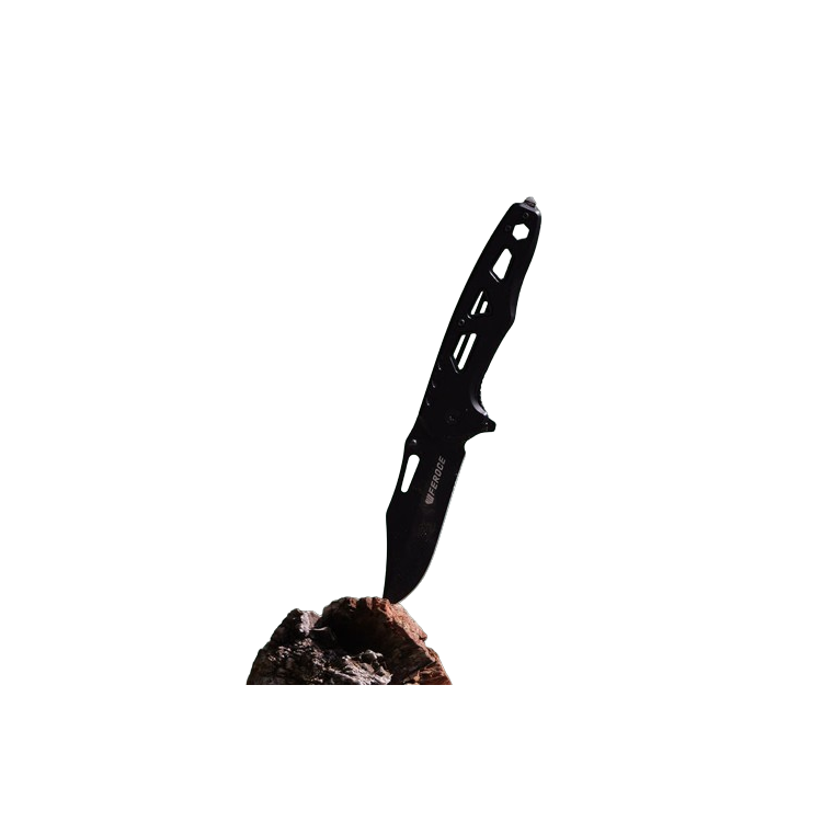 Couteau de poche + Pochette cuir Feroce