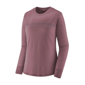 Tee-shirt en merino Patagonia "Long-Sleeved Capilene Cool"- Femme