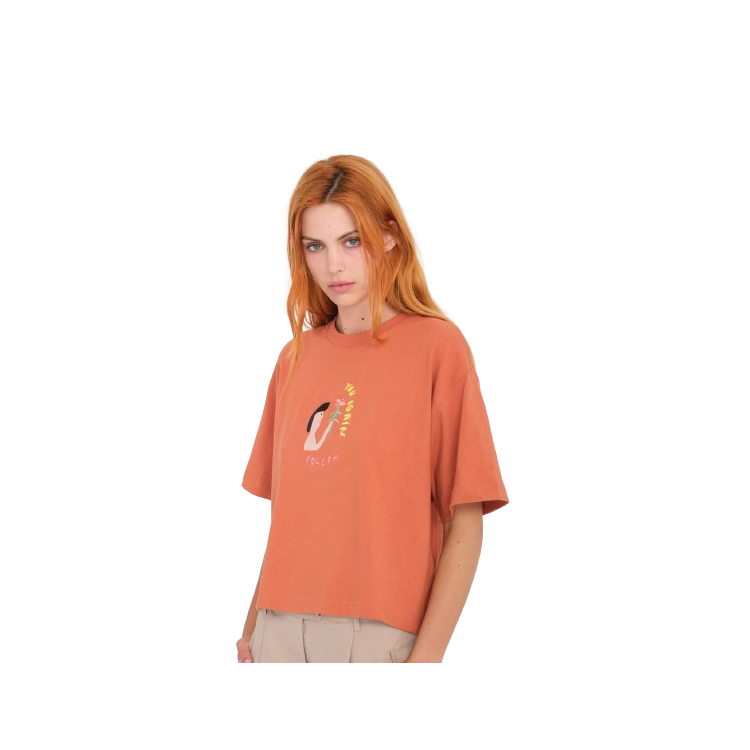 Tee-shirt Volcom "ARTHUR LONGO" - Femme