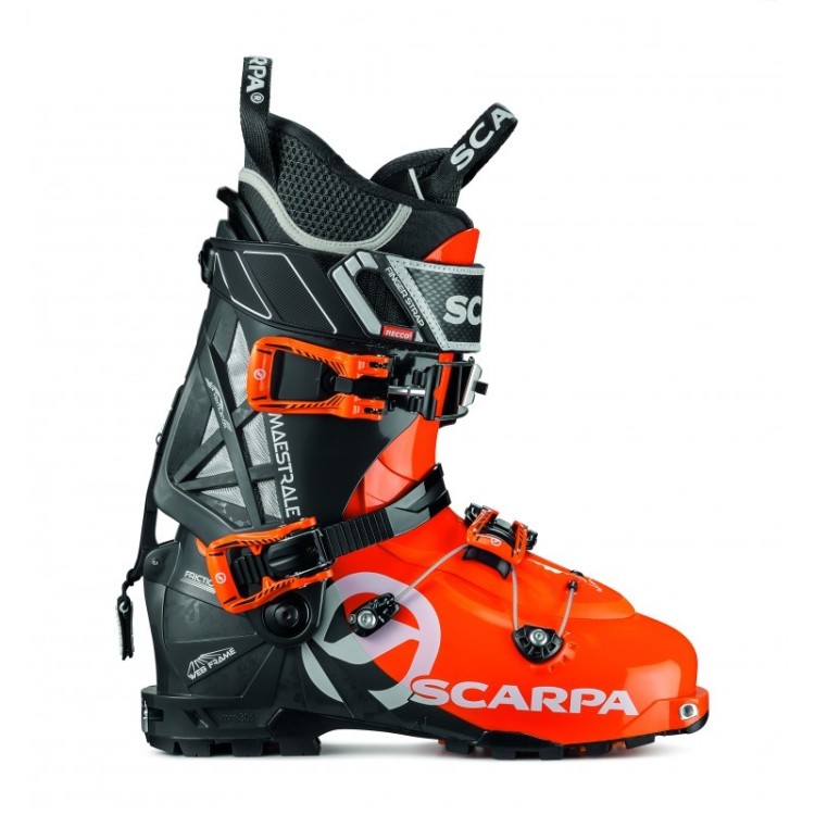 Chaussures de ski de randonnée Scarpa "Maestral Orange/Black 2022" - Homme