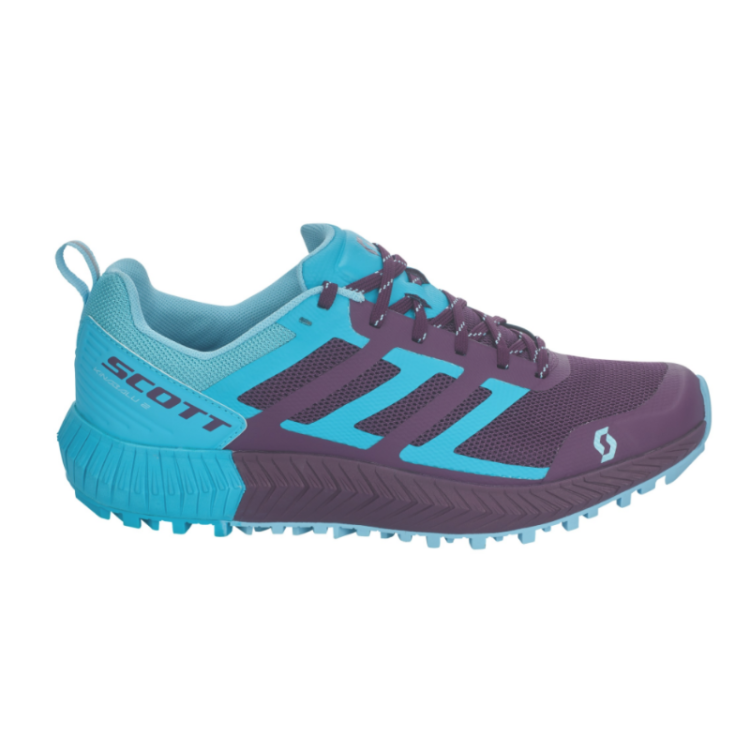 Chaussures de trail Scott "Kinabalu 2 Dark Purple / Breeze Blue" - Femme