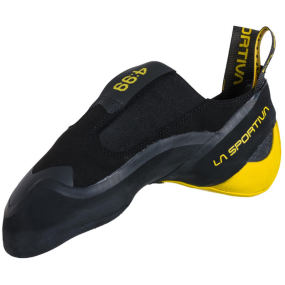 Chausson d'escalade La Sportiva "Cobra 4.99 black/yellow" - Homme