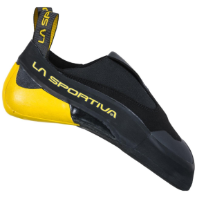 Chausson d'escalade La Sportiva "Cobra 4.99 black/yellow" - Homme