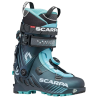 Chaussures de ski de randonnée Scarpa "F1 Anthracite Aqua" - Femme