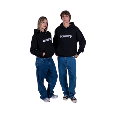 Sweat Homeboy "PLAID HELVETICA"