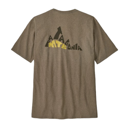 Tee-shirt Patagonia "Berm Logo Responsibili-Tee" - Homme