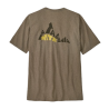 Tee-shirt Patagonia "Berm Logo Responsibili-Tee" - Homme