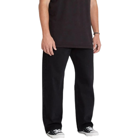 Jean Volcom "Billow" Black - Homme