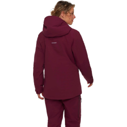 Veste de ski Mammut "Stoney HS Thermo Hooded" - Femme