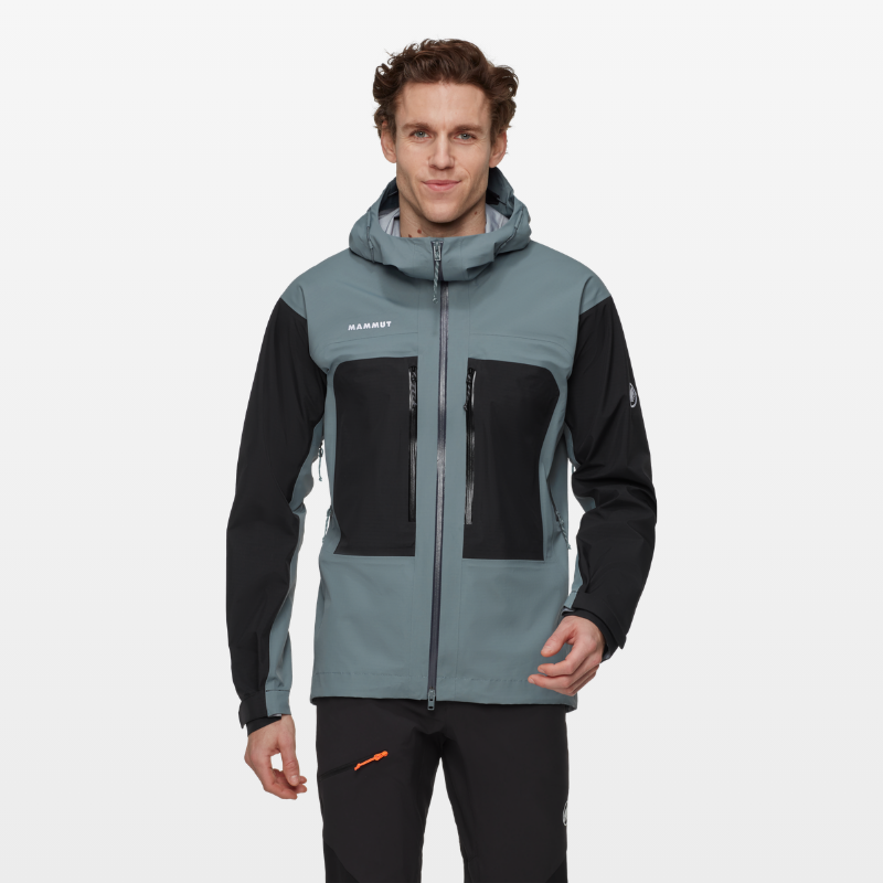 Veste imperméable Mammut "Taiss HS Hooded" - Homme